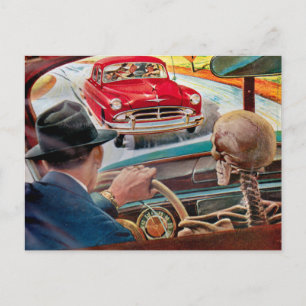 Bob's flesh-eating infection got the best of him postcard