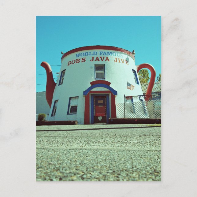 Bob's Java Jive Postcard (Front)