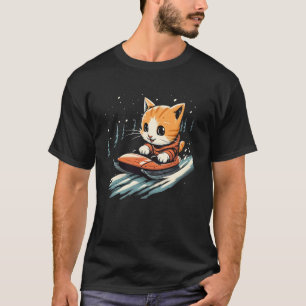 Bobsleigh Mens, Womens & Kids Cat Bobsledder T-Shirt
