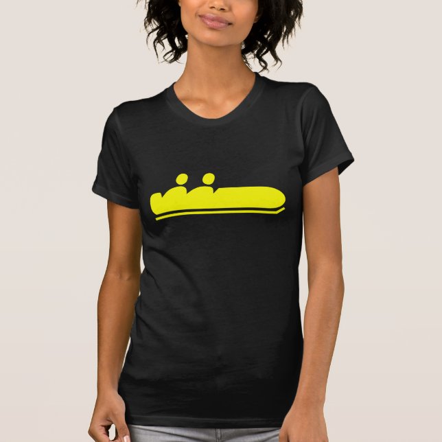 Bobsleigh - Yellow T-Shirt (Front)