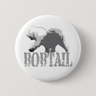 Bobtail 6 Cm Round Badge