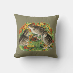 Bobwhite Garden Chicks Cushion