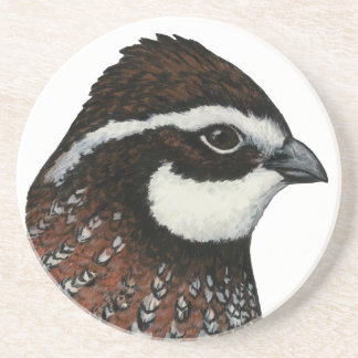 Bobwhite Quail Head Coaster