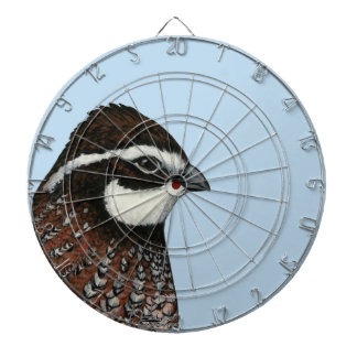 Bobwhite Quail Head Dartboard
