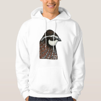Bobwhite Quail Head Hoodie