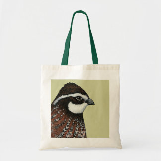 Bobwhite Quail Head Tote Bag