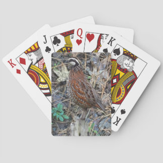 Bobwhite Quail Playing Cards, Quail Hunting Cards