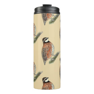 Bobwhite Quail Rooster Thermal Tumbler