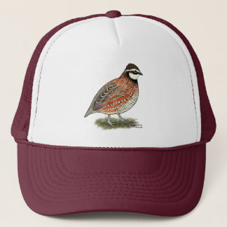 Bobwhite Quail Rooster Trucker Hat