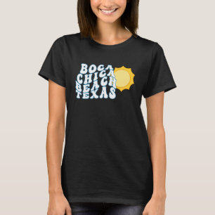 Boca Chica Beach Texas TX Sunrise Vacation Souveni T-Shirt
