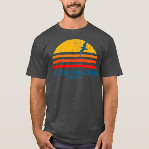 Boca Grande Florida FL Vintage Graphic 70s T-Shirt