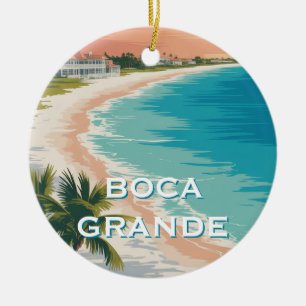 Boca Grande, Gasparilla Island Ceramic Tree Decoration