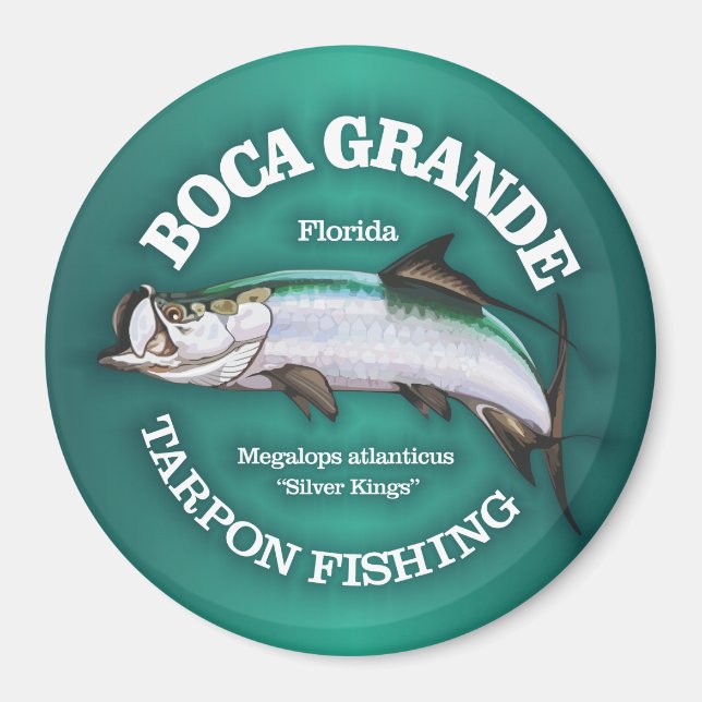 Boca Grande Tarpon Fishing Magnet (Front)