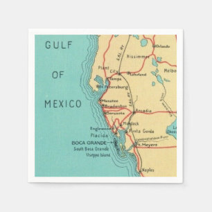 Boca Grande Useppa Florida Napkins