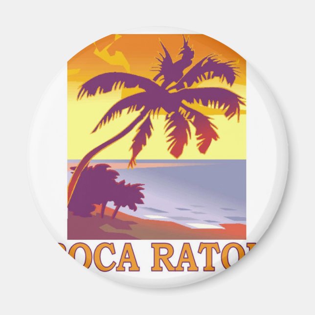 Boca Raton, Florida Magnet (Front)