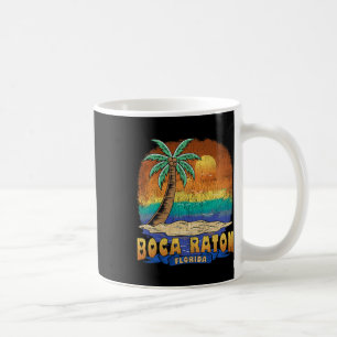 Boca Raton Florida Vintage Distressed Souvenir Coffee Mug