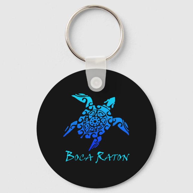 Boca Raton  Key Ring (Front)