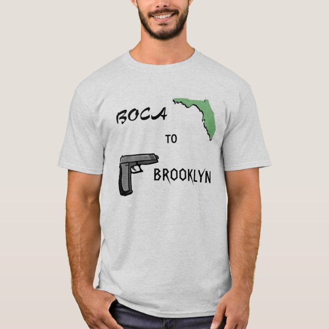 Boca to Brooklyn T-Shirt (Front)