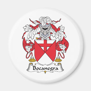Bocanegra Family Crest Magnet