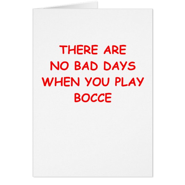 bocce (Front)
