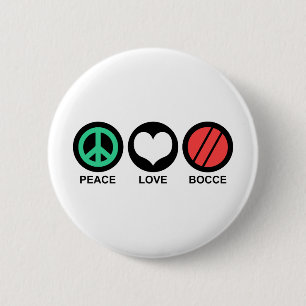 Bocce 6 Cm Round Badge