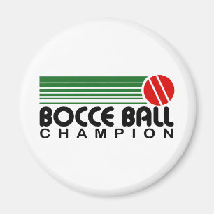 Bocce Ball Champion Magnet