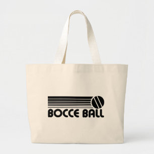 Bocce Ball Large Tote Bag