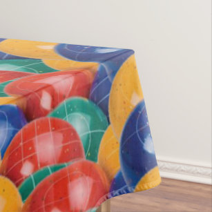 Bocce Ball Pattern Tablecloth