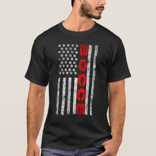 Bocce Ball Player USA Flag Patriotic 1 T-Shirt