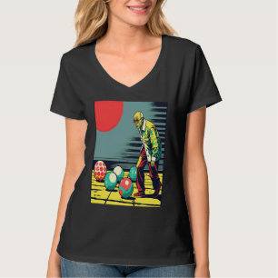 Bocce Ball Retirement Appreciation Pop Bocce Ball T-Shirt