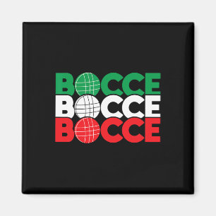 Bocce - Byll Game Enthusiast Lawn Bowling Boule Bo Magnet