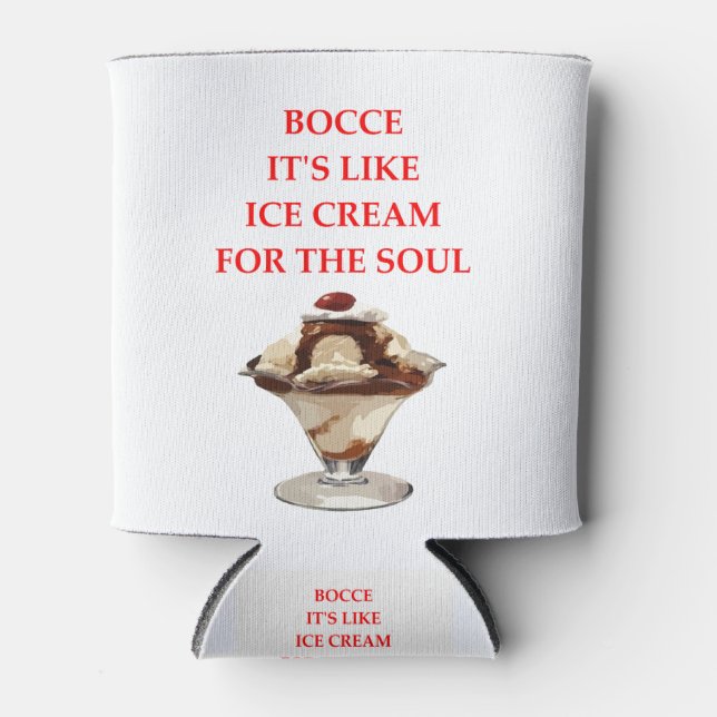 BOCCE CAN COOLER (Front)
