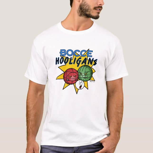 Bocce Hooligans T-Shirt (Front)