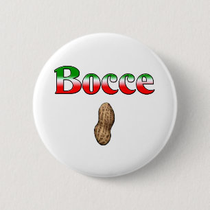 Bocce Nut 6 Cm Round Badge