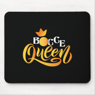 Bocce Queen - Lawn Bowling Game Boule Byll Game En Mouse Pad