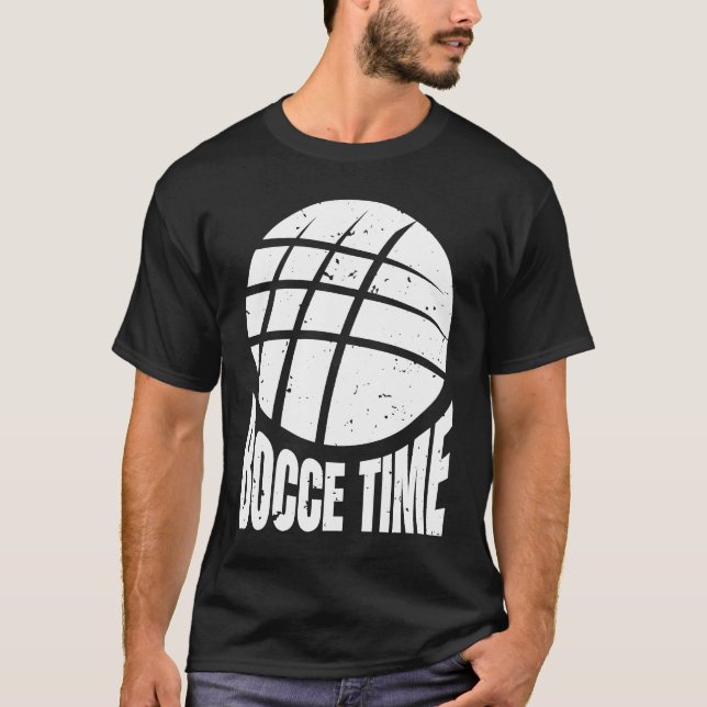 Bocce Time Bocce Ball Player  1 T-Shirt (Front)