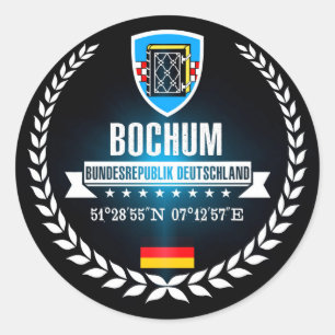 Bochum Classic Round Sticker