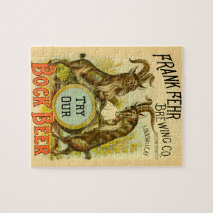 Bock Beer Goats Jigsaw Puzzle