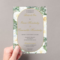 Boda de oro elegante editable