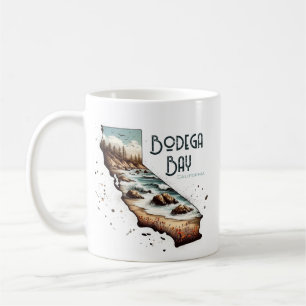 Bodega Bay California Souvenir Gift Coffee Mug
