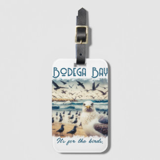Bodega Bay California Souvenir Gift Luggage Tag