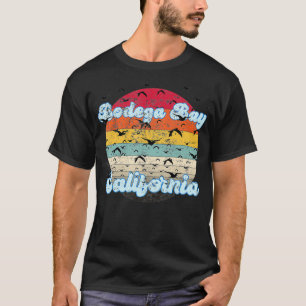 Bodega Bay In California  Birds Aren't Real  T-Shirt