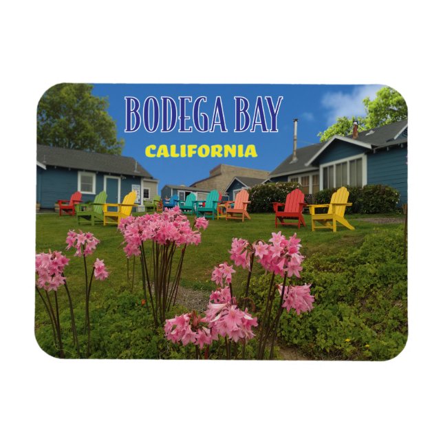 Bodega Bay refrigerator Magnet (Horizontal)