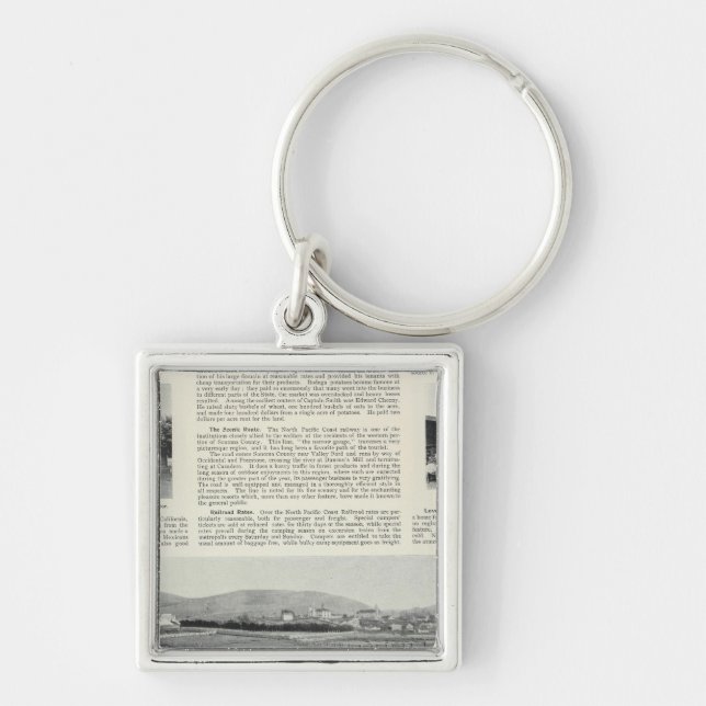 Bodega, California Key Ring (Front)