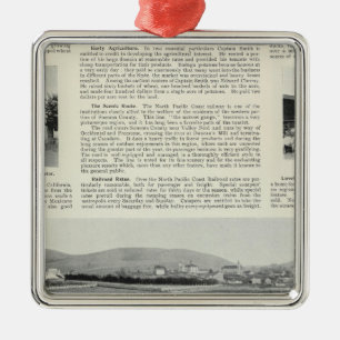 Bodega, California Metal Tree Decoration