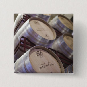 Bodega Marques de Riscal winery, wine cellar 2 15 Cm Square Badge
