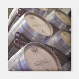 Bodega Marques de Riscal winery, wine cellar Magnet