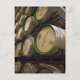 Bodega Marques de Riscal winery, wine cellar Postcard