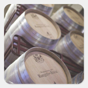 Bodega Marques de Riscal winery, wine cellar Square Sticker