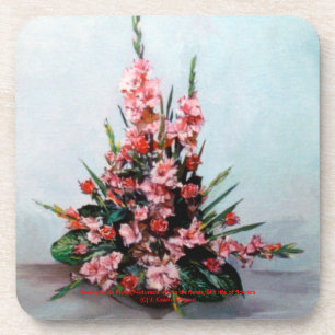 Bodegón de flores/Still life of flowers Coaster